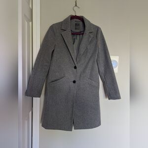 Primark Grey Peacoat